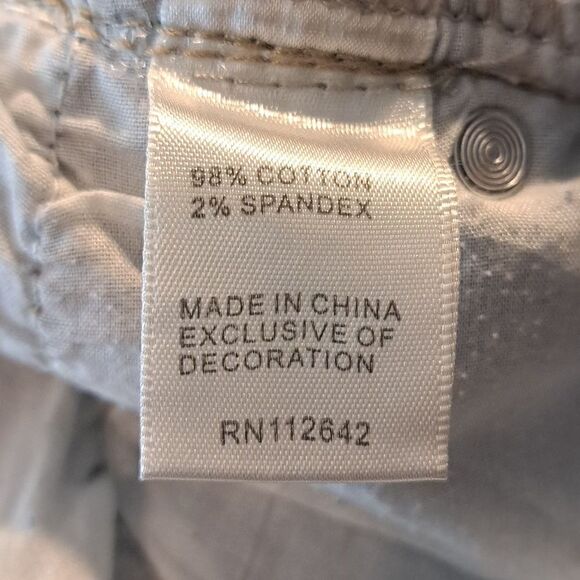 Jeans Blue Savvy Women’s JSkinny Distressed Light Wash Stretch Mid Rise Size 14 - Picture 8 of 13